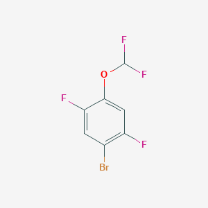 1-Bromo-4-(difluoromethoxy)-2,5-difluorobenzene