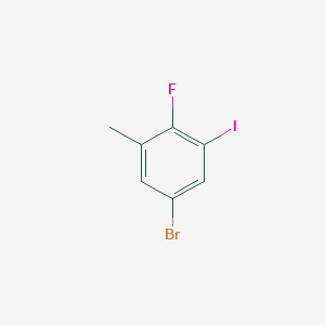 5-Bromo-2-fluoro-1-iodo-3-methylbenzene