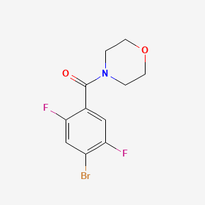 (4-Bromo-2,5-difluorophenyl)(morpholino)methanone