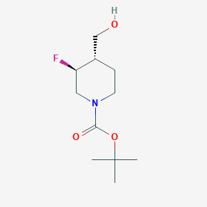 t-Butyl (3S,4S)-3-fluoro-4-(hydroxymethyl)piperidine-1-carboxylate