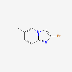 molecular formula C8H7BrN2 B6357650 2-Bromo-6-methylimidazo[1,2-a]pyridine CAS No. 1251033-76-7