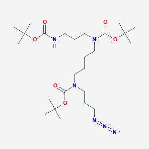 molecular formula C25H48N6O6 B6357781 Spermine(N3BBB) 