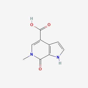 6-Methyl-7-oxo-6,7-dihydro-1H-pyrrolo[2,3-c]pyridine-4-carboxylic acid
