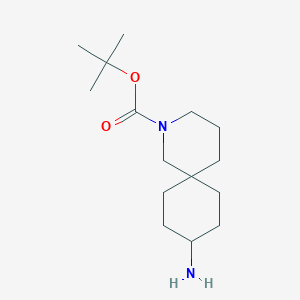 t-Butyl 9-amino-2-azaspiro[5.5]undecane-2-carboxylate