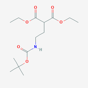 2-(2-Boc-aminoethyl)-malonic acid diethyl ester