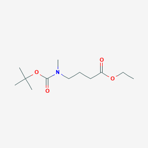 Ethyl 4-(tert-butoxycarbonyl(methyl)amino)butanoate
