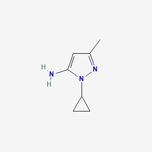 1-Cyclopropyl-3-methyl-1H-pyrazol-5-amine
