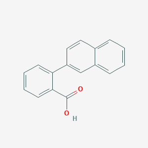 molecular formula C17H12O2 B6358181 2-(Naphthalen-2-yl)benzoic acid CAS No. 5693-33-4