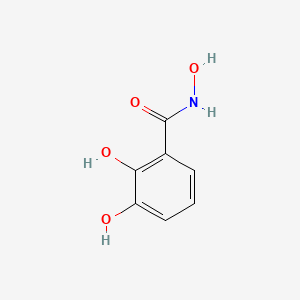 molecular formula C7H7NO4 B6358411 N,2,3-trihydroxybenzamide CAS No. 16053-97-7