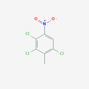 molecular formula C7H4Cl3NO2 B6358672 1,3,4-Trichloro-2-methyl-5-nitrobenzene CAS No. 22548-85-2