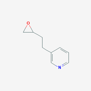 Pyridine, 3-(2-oxiranylethyl)-(9CI)