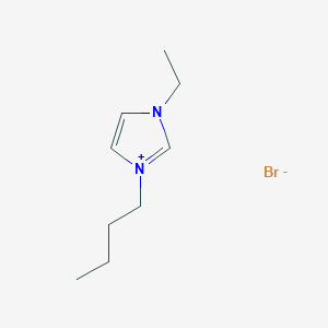 molecular formula C9H17BrN2 B6359492 1-Butyl-3-ethylimidazolium bromide CAS No. 174899-64-0