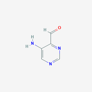 5-Aminopyrimidine-4-carbaldehyde