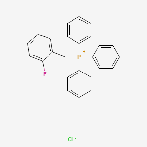[(2-Fluorophenyl)methyl]triphenyl-phosphonium chloride
