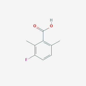 molecular formula C9H9FO2 B6359597 3-Fluoro-2,6-dimethylbenzoic acid CAS No. 26829-84-5