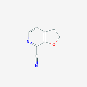 2,3-Dihydrofuro[2,3-c]pyridine-7-carbonitrile