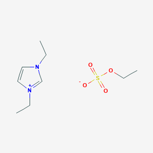 molecular formula C9H18N2O4S B6360006 1,3-Diethylimidazolium ethylsulfate CAS No. 516474-04-7