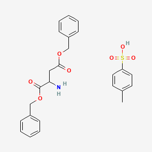 molecular formula C25H27NO7S B6360112 Dibenzyl aspartate 4-methylbenzenesulfonate CAS No. 4079-62-3