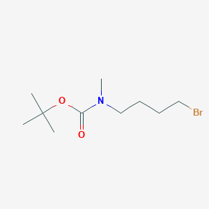 molecular formula C10H20BrNO2 B6360195 tert-butyl N-(4-bromobutyl)-N-methylcarbamate CAS No. 188793-11-5