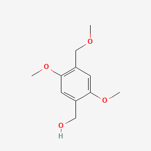 (2,5-Dimethoxy-4-(methoxymethyl)phenyl)methanol