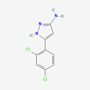 3-(2,4-Dichlorophenyl)-1H-pyrazol-5-amine