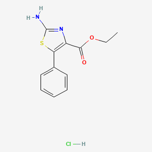 Ethyl 2-amino-5-phenyl-1,3-thiazole-4-carboxylate hydrochloride