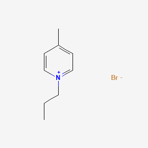 molecular formula C9H14BrN B6360519 1-Propyl-4-methylpyridinium bromide CAS No. 70850-58-7