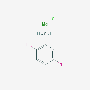 molecular formula C7H5ClF2Mg B6360551 2,5-Difluorobenzylmagnesium chloride CAS No. 738580-44-4