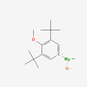 molecular formula C15H23BrMgO B6360613 (3,5-di-tert-butyl-4-methoxyphenyl)magnesium bromide CAS No. 848946-06-5