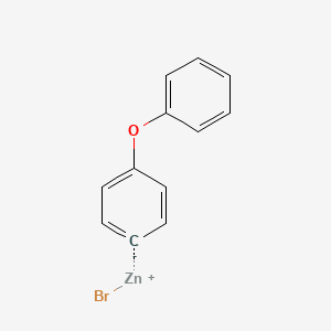 molecular formula C12H9BrOZn B6360682 4-Phenoxyphenylzinc bromide CAS No. 857934-45-3