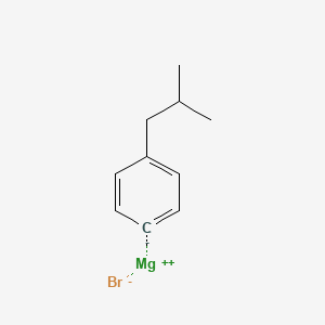 molecular formula C10H13BrMg B6360685 p-Isobutylphenyl magnesium bromide CAS No. 863780-45-4