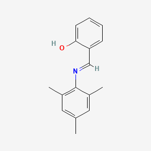molecular formula C16H17NO B6360813 ALPHA-(2,4,6-TRIMETHYLPHENYLIMINO)-O-CRESOL CAS No. 787-94-0