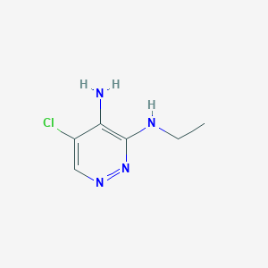 5-Chloro-N3-ethyl-pyridazine-3,4-diamine