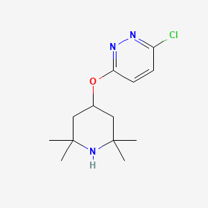 3-Chloro-6-((2,2,6,6-tetramethylpiperidin-4-yl)oxy)pyridazine
