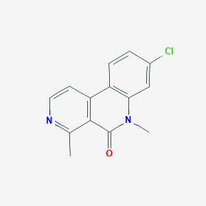 8-Chloro-4,6-dimethyl-5H,6H-benzo[c]2,7-naphthyridin-5-one