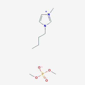 molecular formula C10H21N2O4P B6361094 1-Butyl-3-methylimidazolium dimethylphosphate CAS No. 891772-94-4