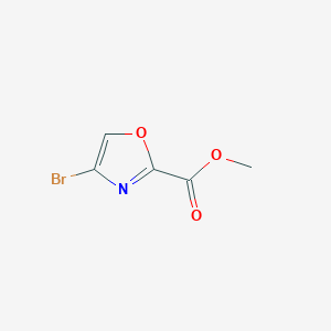 molecular formula C5H4BrNO3 B6361177 Methyl 4-bromooxazole-2-carboxylate CAS No. 1936295-52-1