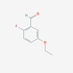 molecular formula C9H9FO2 B6361394 5-Ethoxy-2-fluorobenzaldehyde CAS No. 891842-42-5