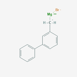 molecular formula C13H11BrMg B6361398 (Biphenyl-3-ylmethyl)magnesium bromide CAS No. 884490-45-3
