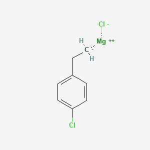 molecular formula C8H8Cl2Mg B6361472 4-Chlorophenethylmagnesium chloride CAS No. 467223-82-1