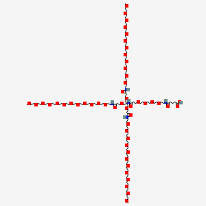 molecular formula C41H77N5O20 B6363016 HOOC-dPEG(4)-[PEG(12)-OMe]3 CAS No. 1334178-04-9