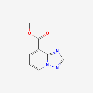 molecular formula C8H7N3O2 B6363296 Methyl [1,2,4]triazolo[1,5-a]pyridine-8-carboxylate CAS No. 1259224-04-8