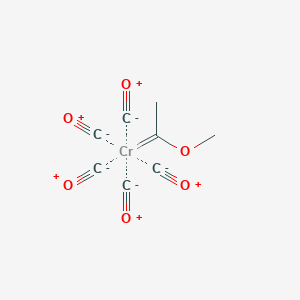 molecular formula C8H6CrO6 B6363438 Chromium, pentacarbonyl(1-methoxyethylidene)- CAS No. 20540-69-6