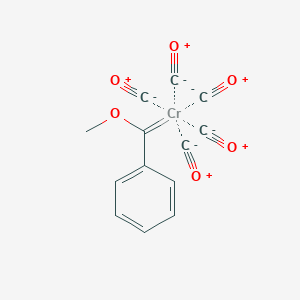 molecular formula C13H8CrO6 B6363483 Pentacarbonyl(alpha-methoxybenzylidene)chromium CAS No. 27436-93-7