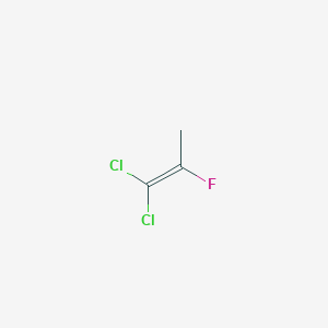 molecular formula C3H3Cl2F B6363487 1,1-Dichloro-2-fluoro-1-propene CAS No. 430-95-5