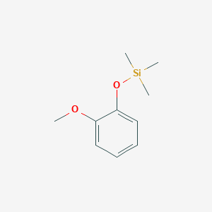 molecular formula C10H16O2Si B6363505 2-Methoxyphenol trimethylsilyl ether CAS No. 6689-37-8