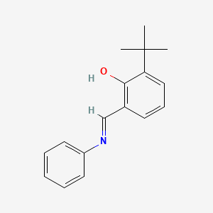 N-(3-tert-Butylsalicylidene)aniline