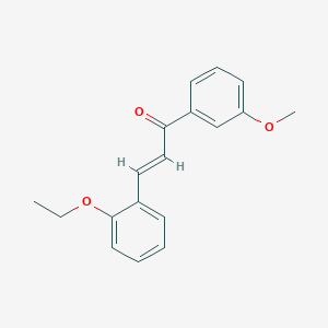 (2E)-3-(2-Ethoxyphenyl)-1-(3-methoxyphenyl)prop-2-en-1-one