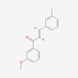 (2E)-1-(3-Methoxyphenyl)-3-(3-methylphenyl)prop-2-en-1-one