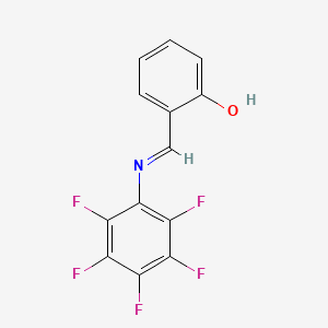 N-(Salicylidene)-2,3,4,5,6-pentafluoroaniline